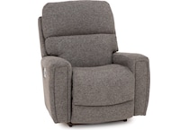 la z boy grey recliner   