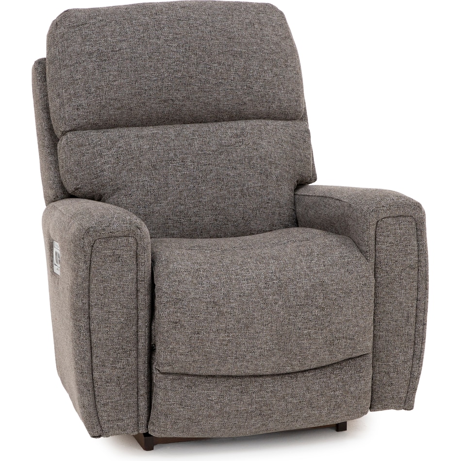 la z boy grey recliner   