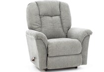 la z boy grey recliner   