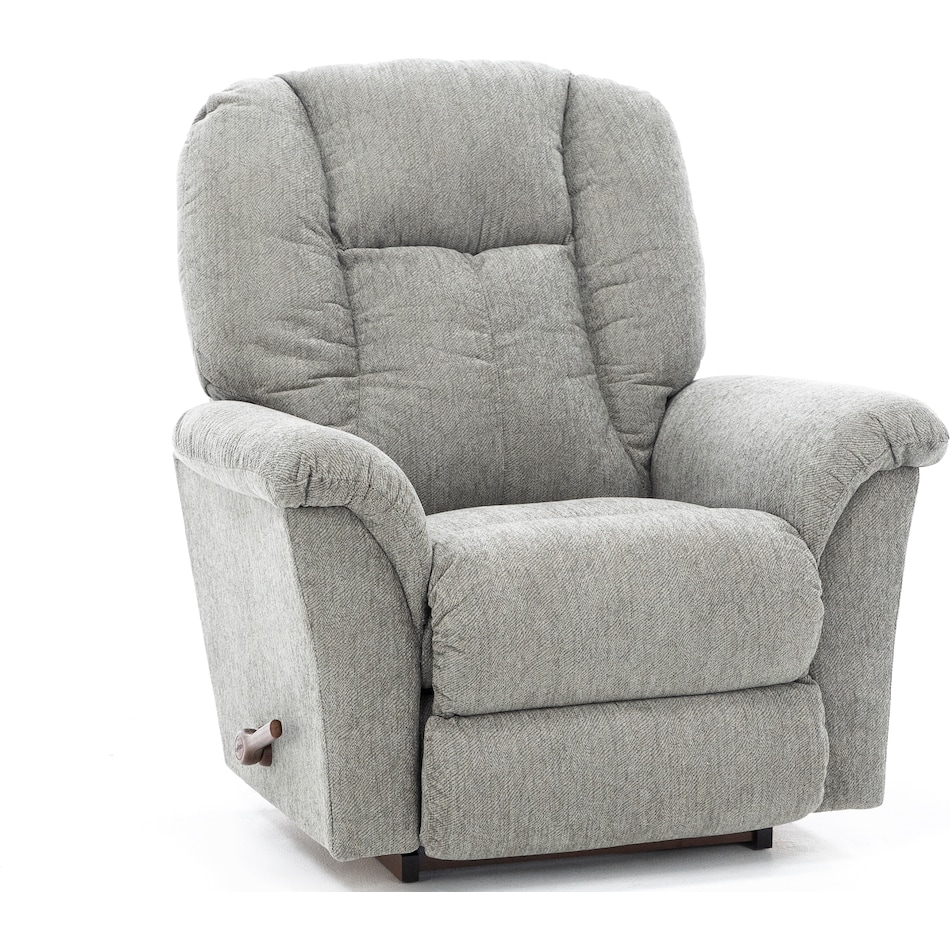 la z boy grey recliner   