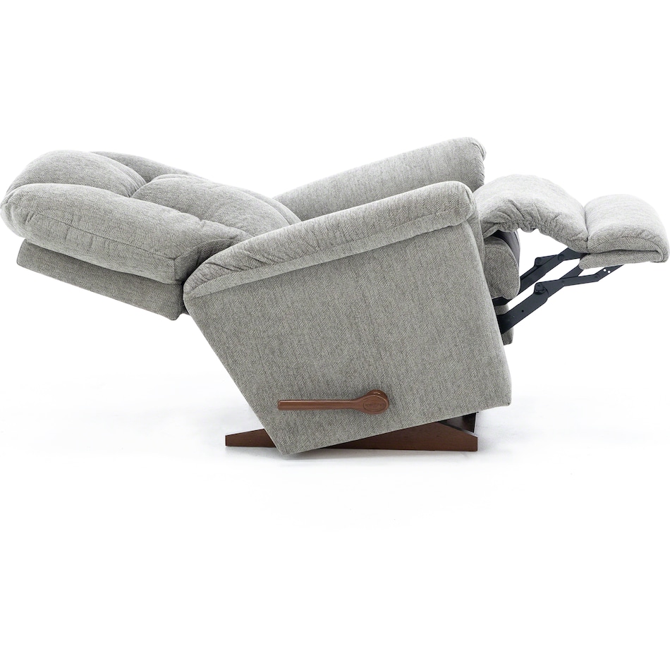 la z boy grey recliner   
