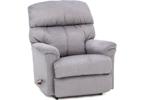 la z boy grey recliner   