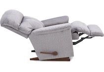 la z boy grey recliner   