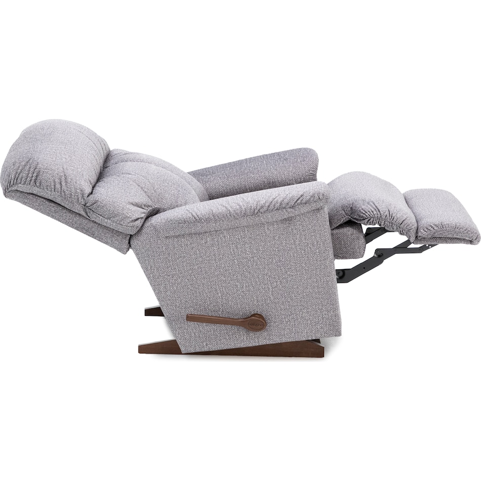 la z boy grey recliner   