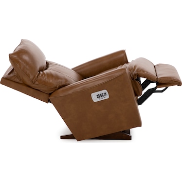 Belmont Leather Fully Loaded Recliner With Wireless Remote