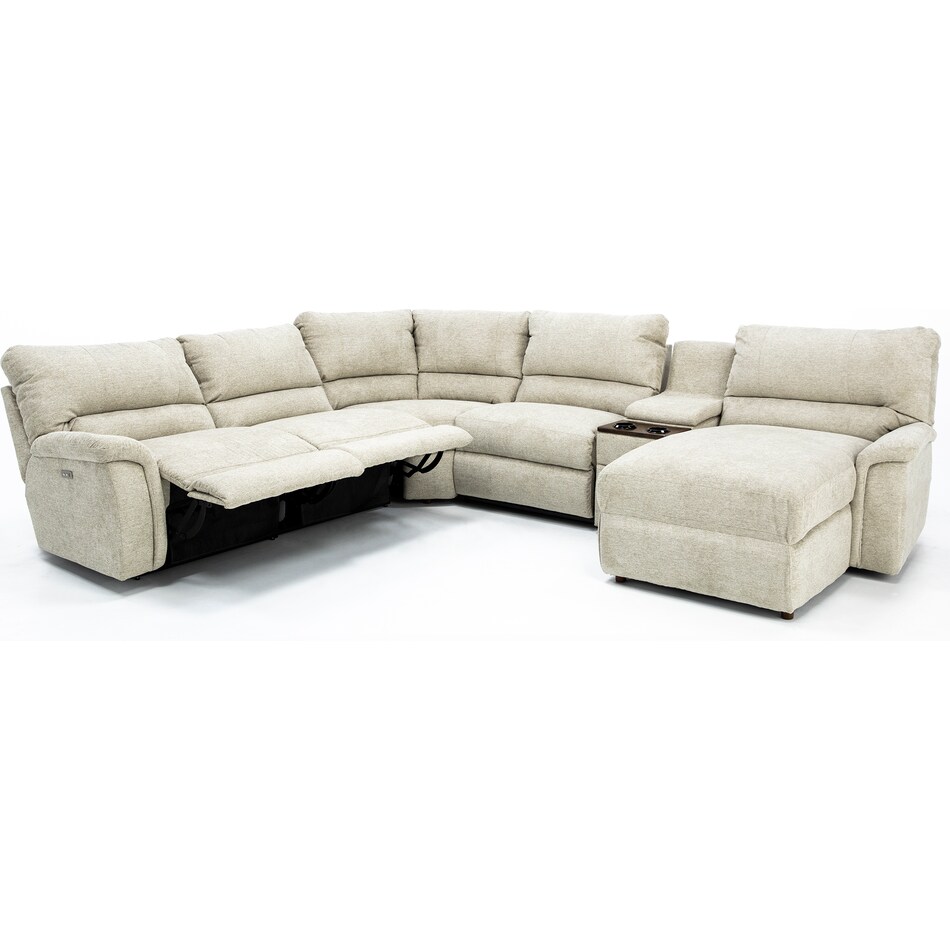 la z boy mtn fab sectional zpkg  