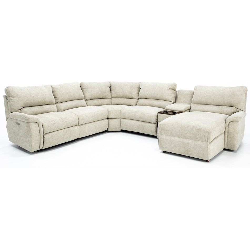 la z boy mtn fab sectional zpkg  
