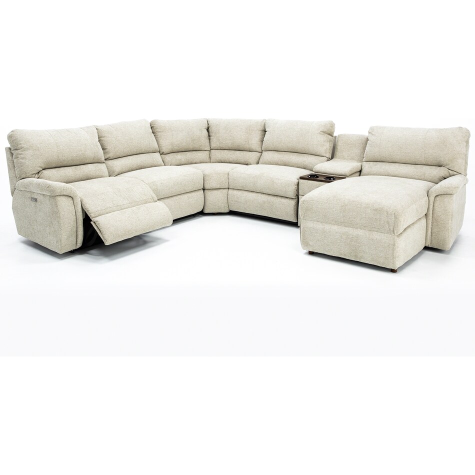la z boy mtn fab sectional zpkg  