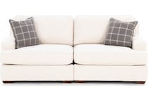 la z boy white sta fab sectional pieces pkg  