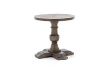 lane furniture brown chairside table   