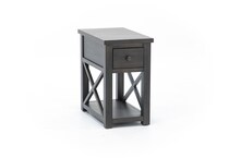 lane furniture brown chairside table   
