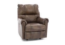 lane furniture brown recliner z  