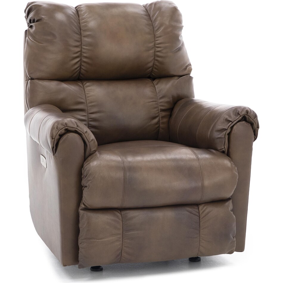 lane furniture brown recliner z  