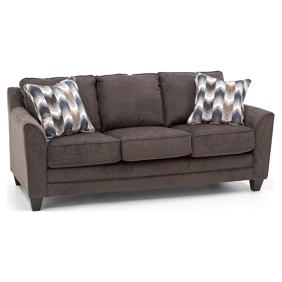 lane furniture dark brown  inches and under   