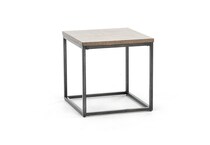 lane furniture distressed end table   