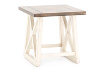 lane furniture planked end table   