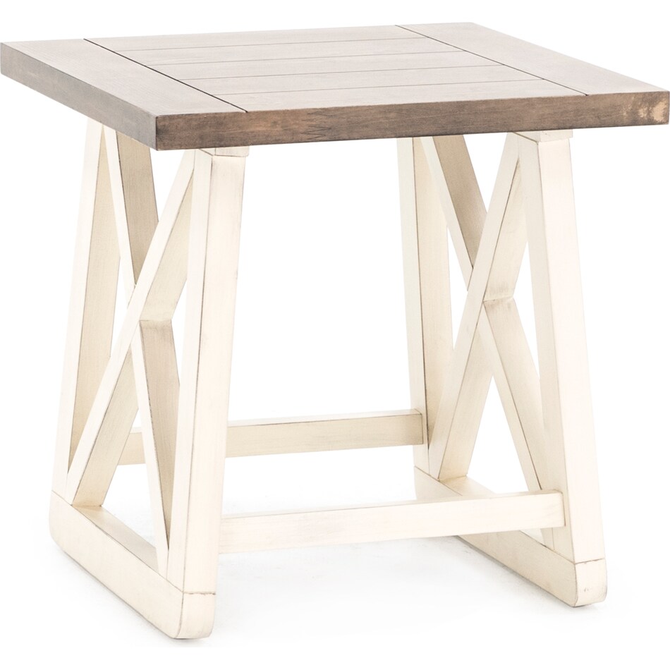 lane furniture planked end table   