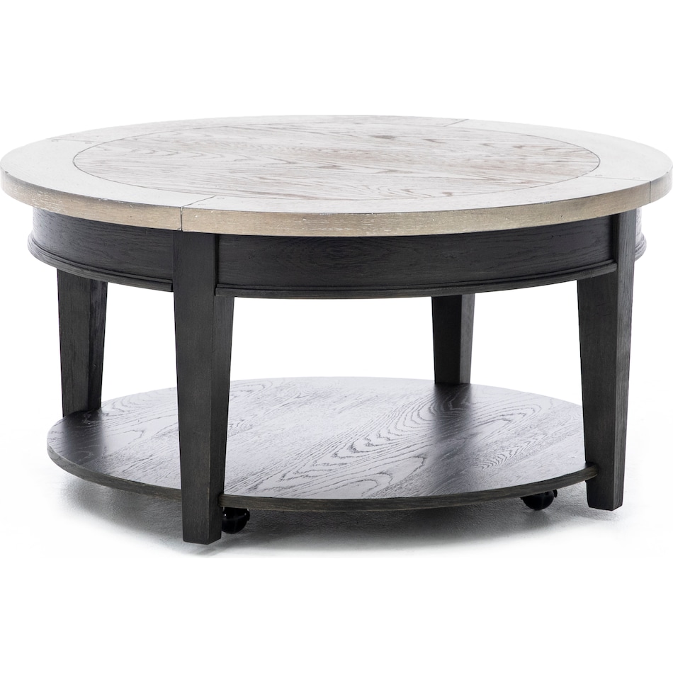 laza black cocktail table hanco  