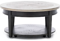 laza black cocktail table hanco  