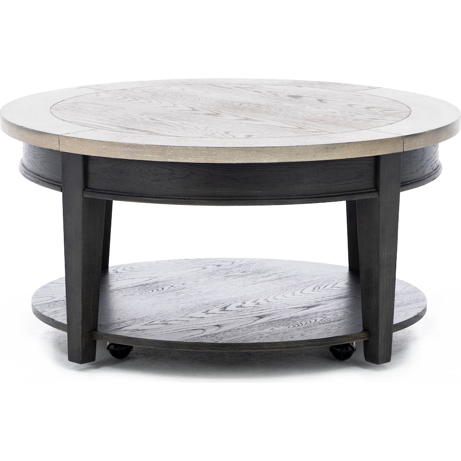 laza black cocktail table hanco  