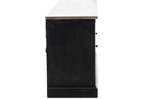 laza black console hanco  