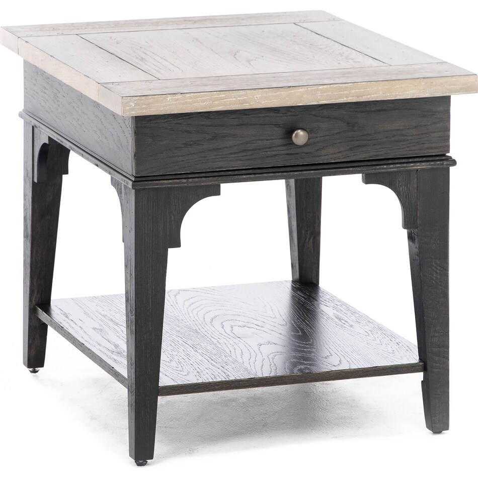 laza black end table hanco  