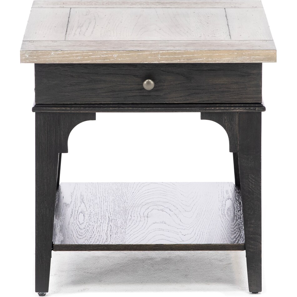 laza black end table hanco  