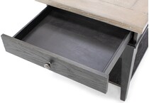 laza black end table hanco  