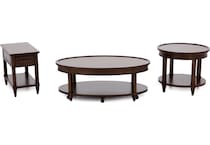 laza brown chairside table lng  