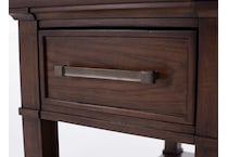 laza brown chairside table lng  