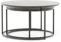 laza brown cocktail table   