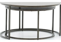 laza brown cocktail table   