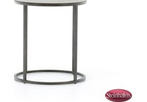 laza brown end table  image   