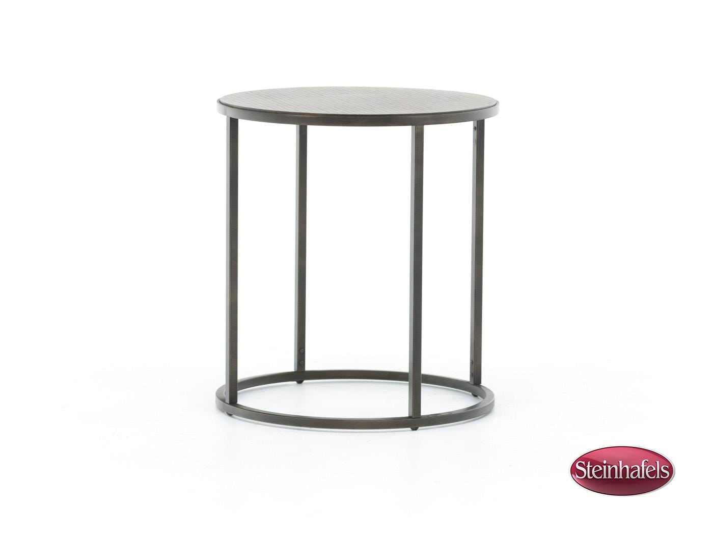 laza brown end table  image   