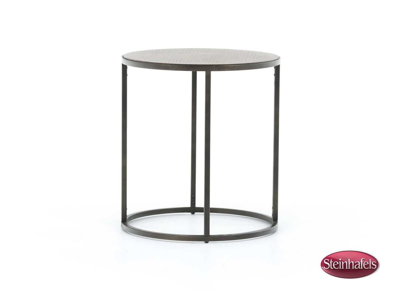laza brown end table  image   
