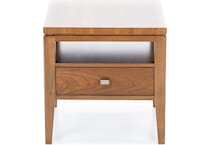 laza brown end table prm  