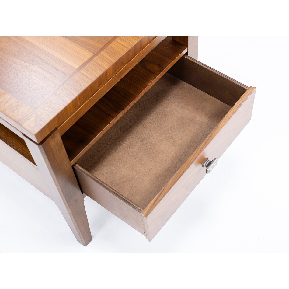 laza brown end table prm  