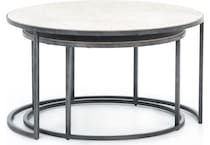 laza grey cocktail table   