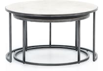 laza grey cocktail table   