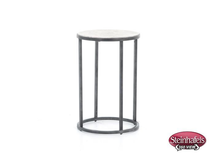 laza grey end table  image   