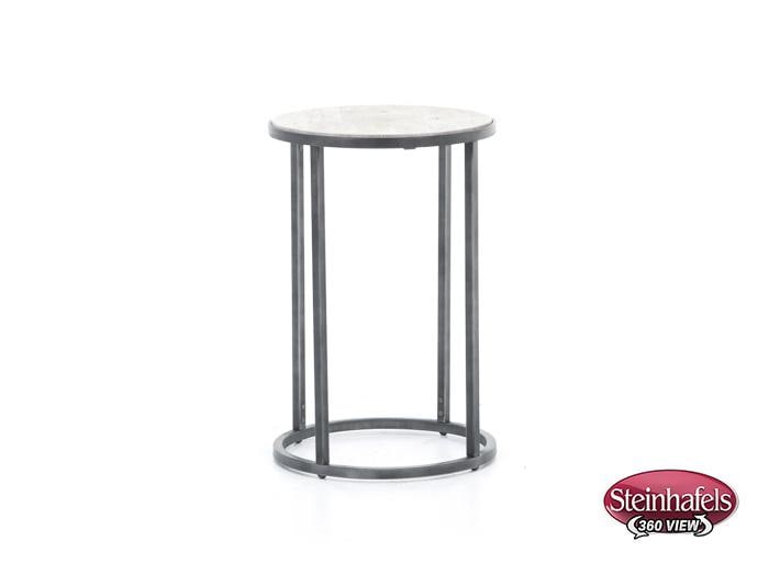 laza grey end table  image   