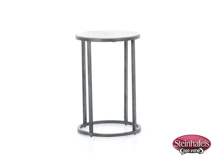 laza grey end table  image   