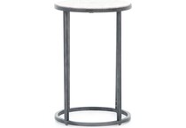 laza grey end table   