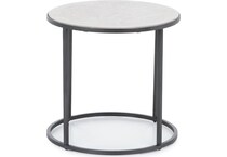 laza grey end table bsc  