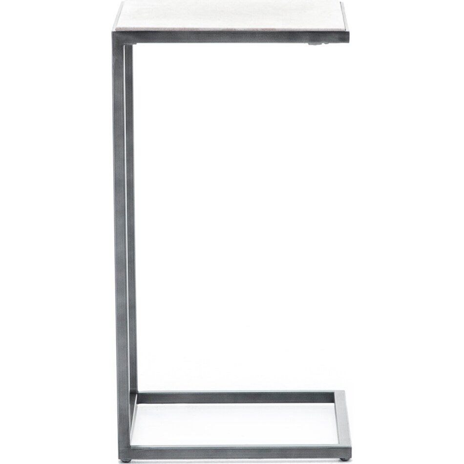 laza grey end table   