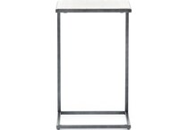 laza grey end table   