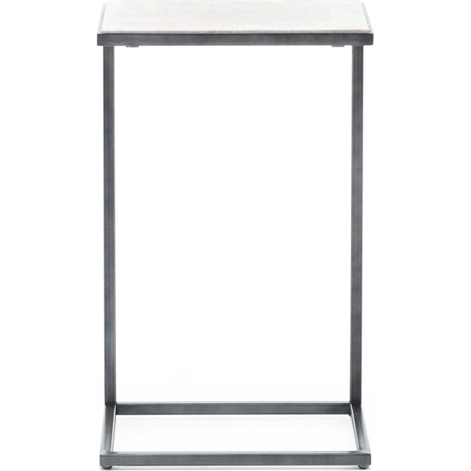 laza grey end table   