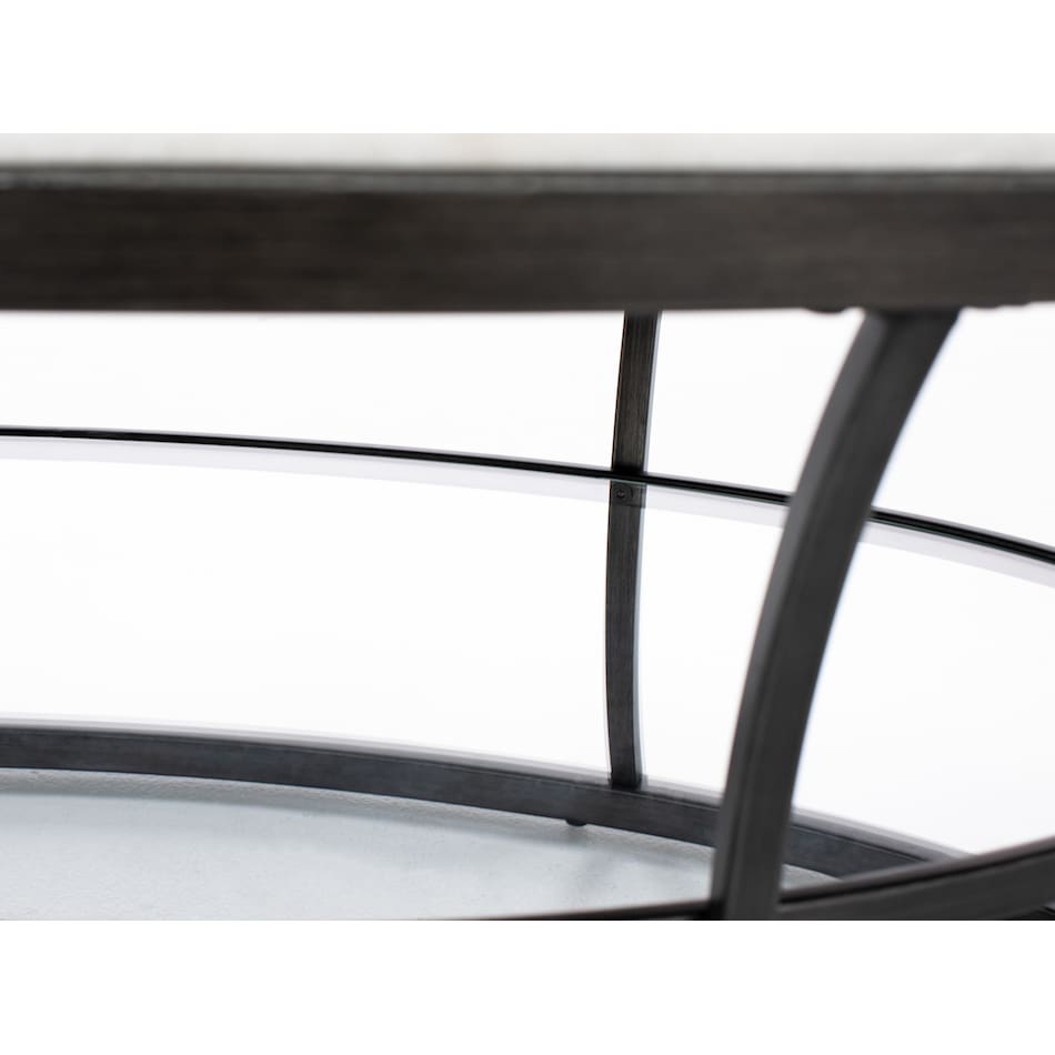 laza white cocktail table   