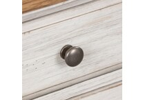 lbtx antique white w  chestnut top wall component   