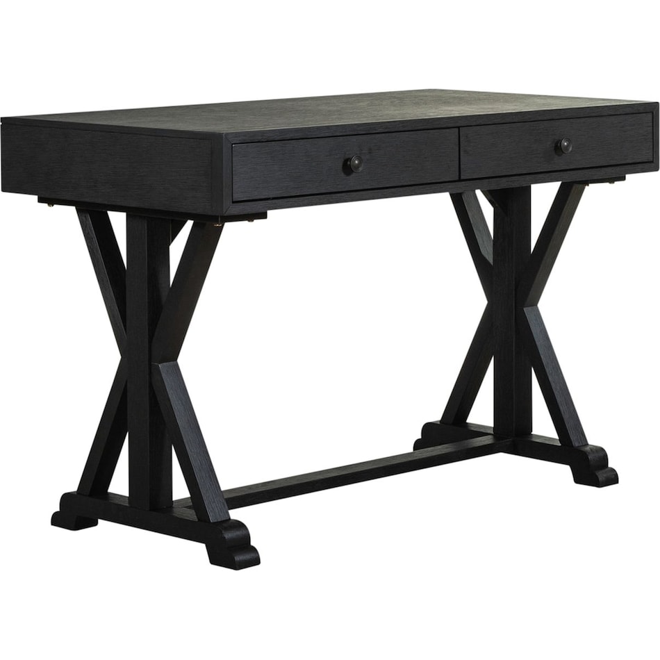 lbtx black desk   